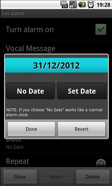 Talking Alarm Clock Pro Free - Preview 4