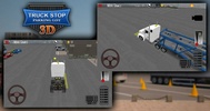 Truck Stop Parking lot 3D screenshot 6