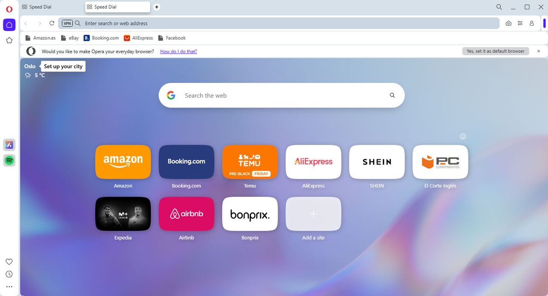Opera Browser 123.0.5669.23 Chromium - Secure with Free VPN