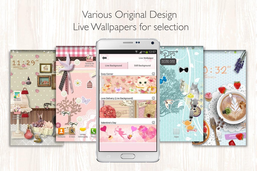 femme de pivot Live Wallpaper - Preview 4