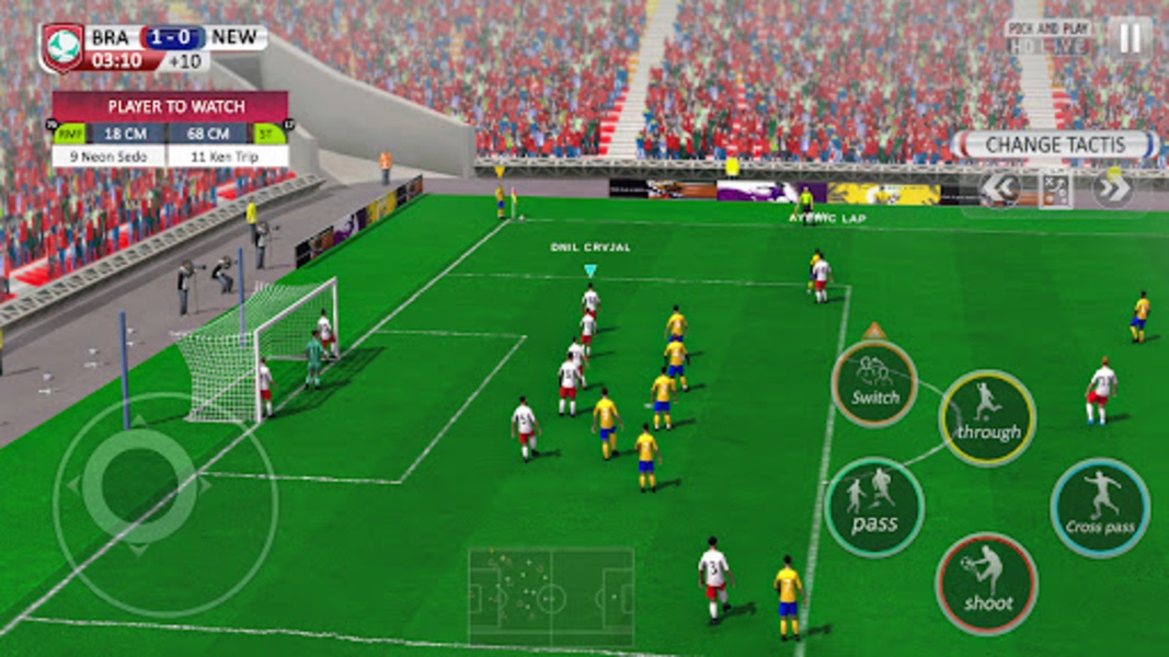 jogo de futebol mobile #playwof #jogodefutebol #gameplay #steam #viral, world of football mobile