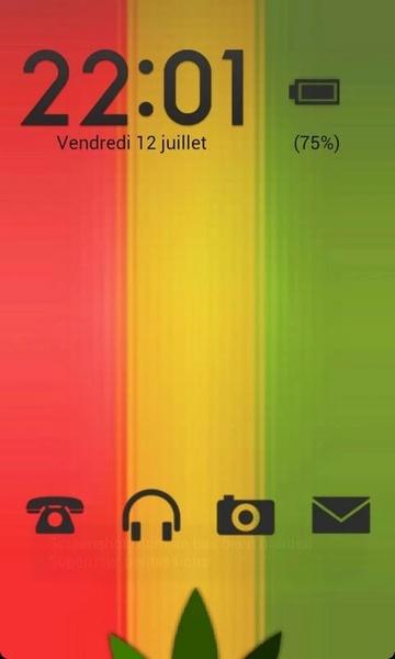Sense Rasta GO Locker Theme - Preview 3