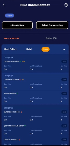 Rainmaker: Cryptocurrency & Stock Fantasy Gaming - Preview 4