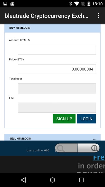 bleutrade - Preview 5