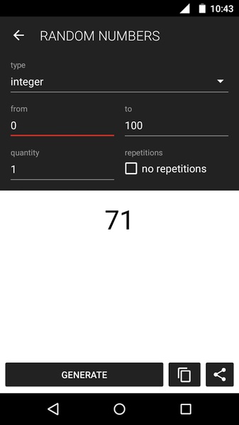 True Random Generator - Preview 7