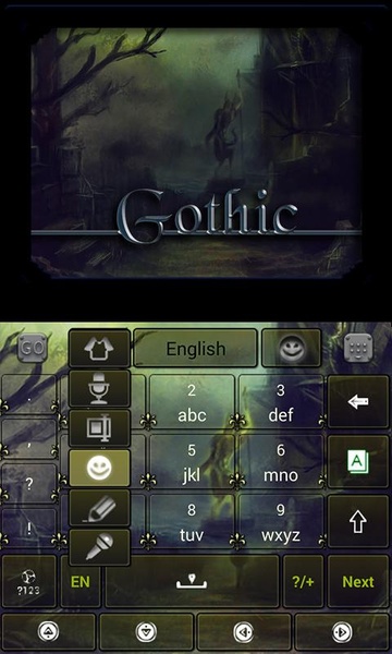 Gothic Keyboard - Preview 2