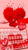 Valentine Red Hearts Theme screenshot 3