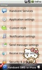 Handcent SMS Skin(Hello Kitty) screenshot 2