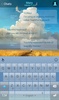 TouchPal SkinPack Blue Sky screenshot 1