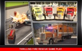 911 Rescue Fire Truck 3D Sim screenshot 6