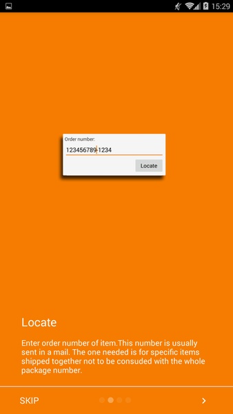 Jumia Package Tracker - Preview 2