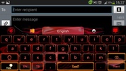 Heart Flame GO Keyboard Theme screenshot 4