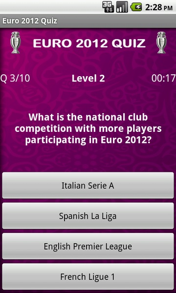 Euro 2012 Quiz - Preview 2