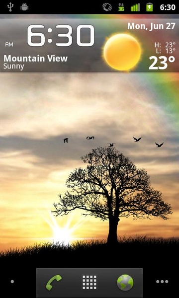 Sun Rise Live Wallpaper - Free - Preview 1