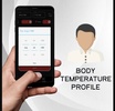 Body Temperature Health Diary screenshot 1