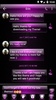 SMS Messages Dusk Pink Theme screenshot 6