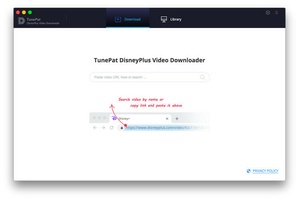 TunePat DisneyPlus Video Downloader for Mac screenshot 1