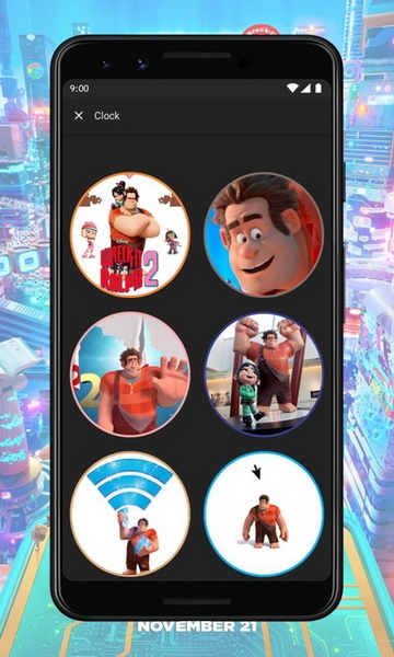 Ralph Breaks The Internet Clock Wallpaper - Preview 2