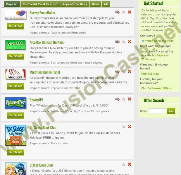 Earn Cash Get Paid Surveys - Preview 2