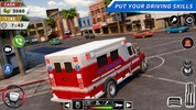 Rescue Ambulance American 3D screenshot 1
