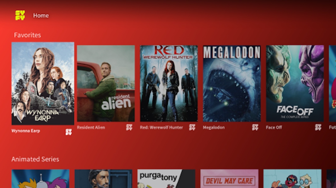 SYFY (Android TV) - Preview 4