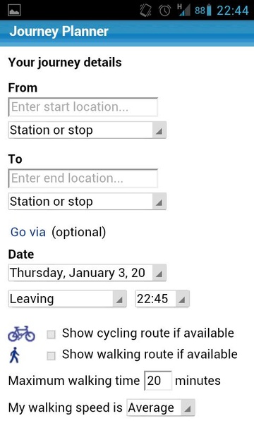 London Transport Planner - Preview 7