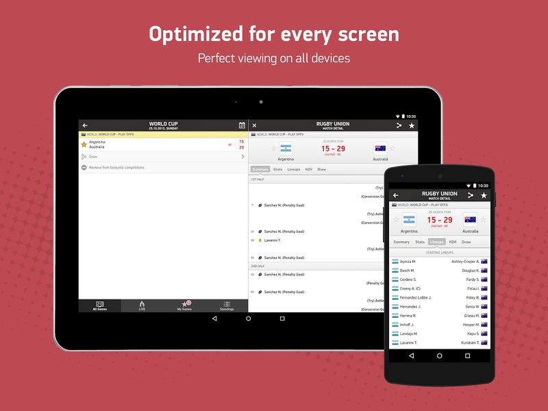 FlashScore.com.au - Preview 1