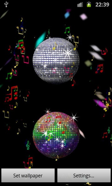 Summer Disco Ball LWP - Preview 1