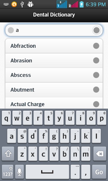 Dental Dictionary App - Preview 2