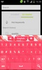 Pink Keyboard Candy GO screenshot 4