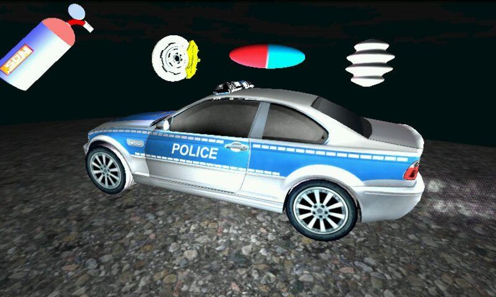 Toddler Police Toy 3D - Preview 5