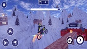 Superhero Bike Stunt Racing screenshot 1
