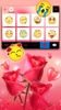 Romantic Heart Roses Keyboard screenshot 3