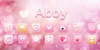 Abby GO Launcher Theme screenshot 5