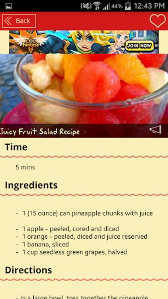Fruit Salads Recipes - Preview 3