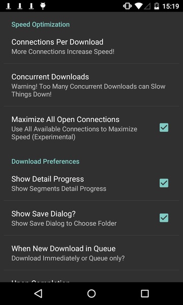 Turbo Download Manager - Preview 1