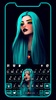 Gothic Neon Girl Keyboard Back screenshot 5