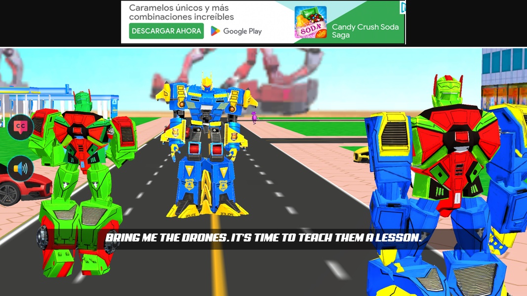 Flying Muscle Car Transform Robot - Preview 12