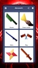Origami weapons, paper schemes screenshot 19