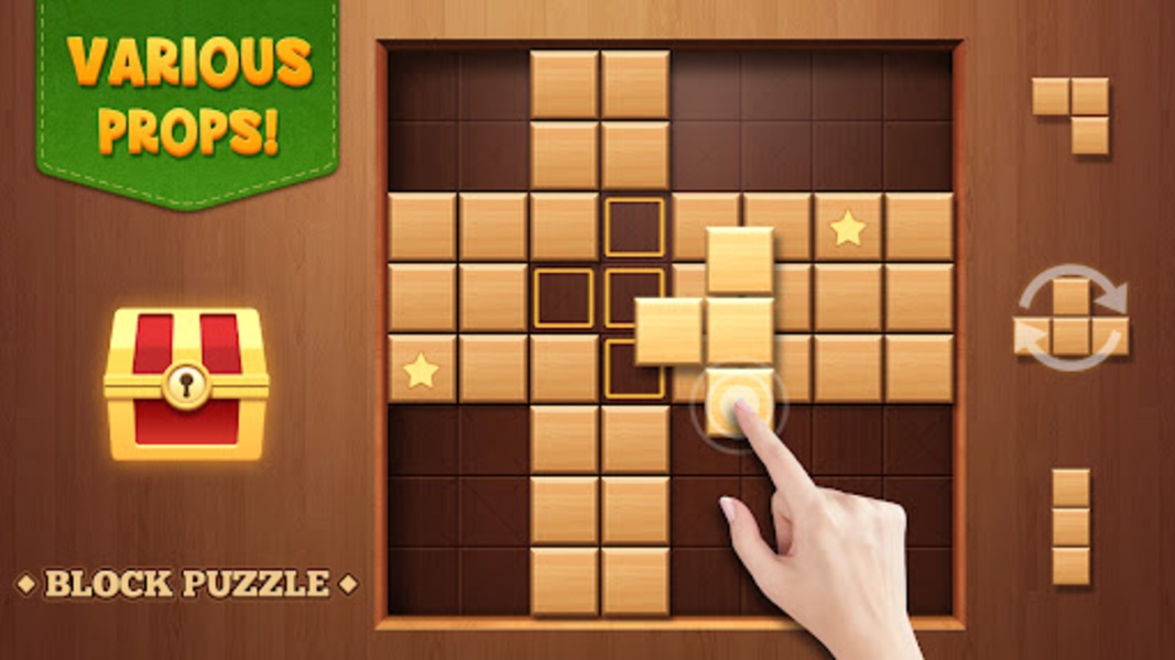 Download do APK de Jogo de Blocos: Wood Puzzle para Android