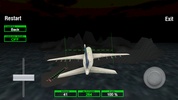 Airplane Night Flight Time Simulator screenshot 2