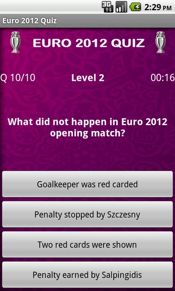 Euro 2012 Quiz - Preview 1