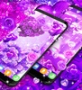 Purple rose live wallpaper screenshot 4