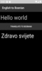 English to Bosnian Translator screenshot 4