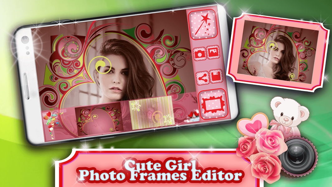 Cute Girl Photo Frames Editor - Preview 2
