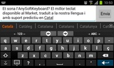 AnySoftKeyboard - Catalan Language Pack screenshot 1