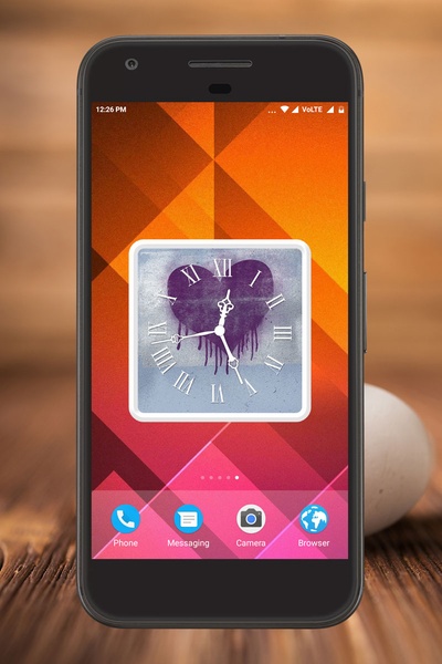 Heart Clock Live Wallpaper - Preview 1