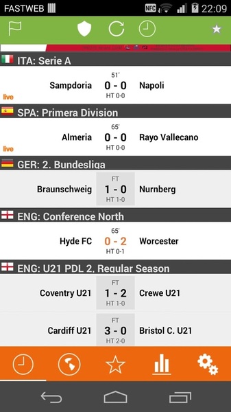 Futbol24 soccer shop live score