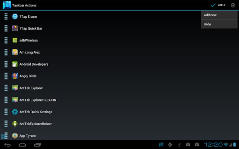 Taskbar - Windows 8 Style - Preview 1