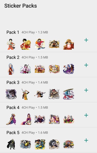 One Piece Stickers - WAStickerApps - Preview 6